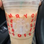 Mandy Teefey Instagram - Thank you to the lovely person that paid for my Starbucks!! XO