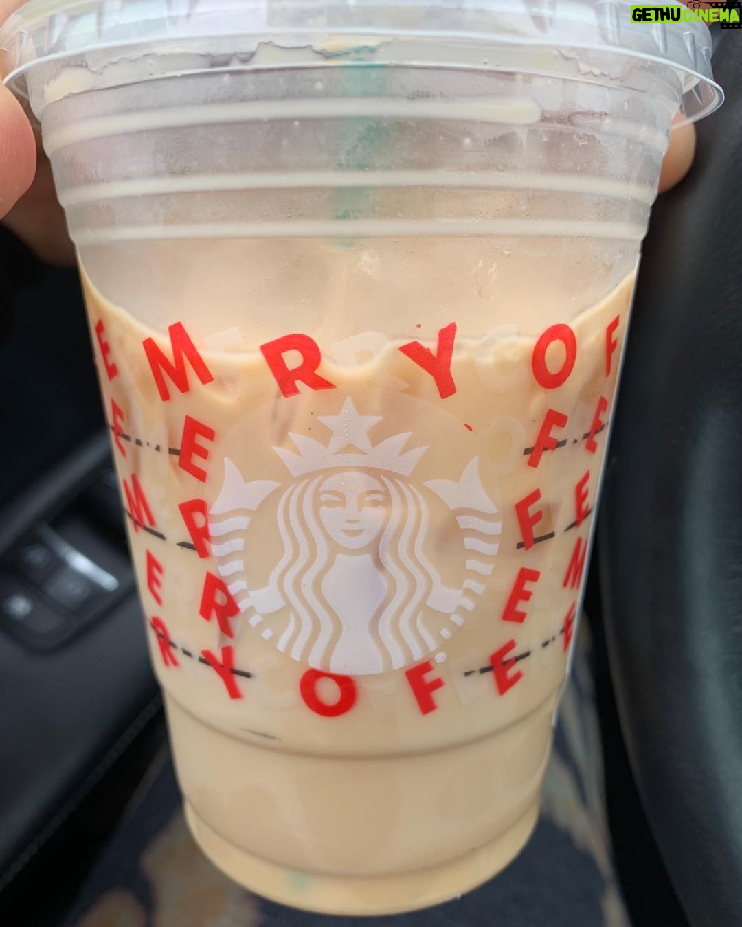 Mandy Teefey Instagram - Thank you to the lovely person that paid for my Starbucks!! XO