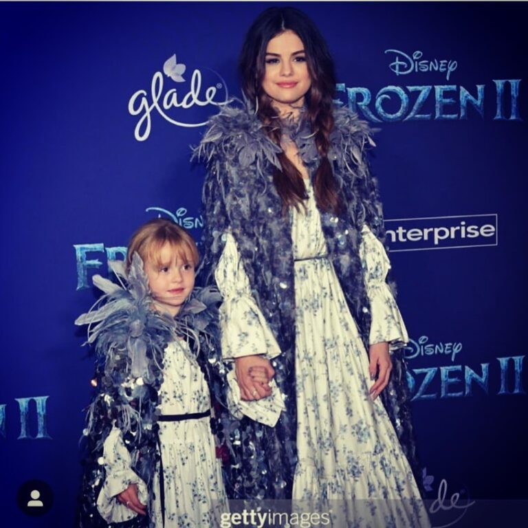 Mandy Teefey Instagram - Frozen Family Night! My princesses!!! XOXO