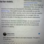 Mandy Teefey Instagram - I wanted to share this write up about the Chrissy Teigan take down. I do not know any party, including Teigan herself, involved in this Twitter novela. I absolutely do not condone telling people to die or kill themselves or outright personal attacks. I even tried to not screen cap what has been said by any party. But, I wanted to bring attention to Liz Plank, MSNBC Opinion Columist @feministabulous piece on this saga. She didn’t take this opportunity to use this as a pedestal to be superior or judgemental of anyone involved. She did her job as a writer to dig deeper. As a thought provoking self reflection piece. I highlighted some of my favorite parts here in this post. For all of us to learn to see our roles in standing by as spectators. My favorite line of wisdom was “When we convince ourselves that bullying is a Chrissy Teigan problem, instead of a societal problem, it robs us of noticing that we actually have the power to change it.” I remember Stodden when I was younger. I remember thinking how everyone around her was failing her. I wasn’t as knowledgeable as I am now to understand how me viewing all the coverage assisted in the abuse of this young girl. I did know not to blame her as myself was failed and blamed by people I loved. I have read this article several times to self reflect. I have said shitty things, we all say shitty things, I do believe people are capable of growth. This is not to defend Teigan or create empathy for bullies. I just feel we can use these as opportunities to make ourselves better. I do not support cancel culture. I do feel people should be held accountable. I do feel the media has a responsibility to not recycle for headlines, but make us think, not just hate. I do not support people who have physically harmed people. I know bullying can cause self harm. I, myself, have tried to harm myself due to bullying. So I am not dismissing the power of words. I feel cancel culture instills fear and not growth for everyone. Not just the person being canceled. If we don’t work together to create conversation, to understand the root of these problems and to understand how we stop the fear, we shut down hope. XO