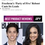 Mandy Teefey Instagram - Congrats @brandonlarracuente !!! And Congrats Freeform for landing such a stand up cast!!! XO
