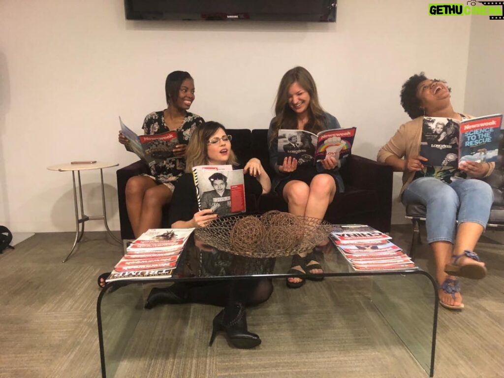 Mandy Teefey Instagram - Thanks @NEWSWEEK for a wonderful discussion with some amazing young women about the social issues in our world. If you ladies are the majority of our future leaders, I am beyond excited for our future!!! @dory_jackson @alexiswierenga @jlynnduram !!!
