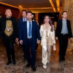 Manny Pacquiao Instagram - GALA dinner before the #BattleOfTheBaddest #FuryNgannou #RiyadhSeason @turkialalshik @riyadhseason Riyadh, Saudi Arabia