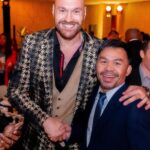 Manny Pacquiao Instagram - GALA dinner before the #BattleOfTheBaddest #FuryNgannou #RiyadhSeason @turkialalshik @riyadhseason Riyadh, Saudi Arabia