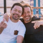 Manny Pacquiao Instagram - Thank you Costas and your wife Suzana for the hospitality on their yacht, GECO. #XM 🛥️ 🇬🇷