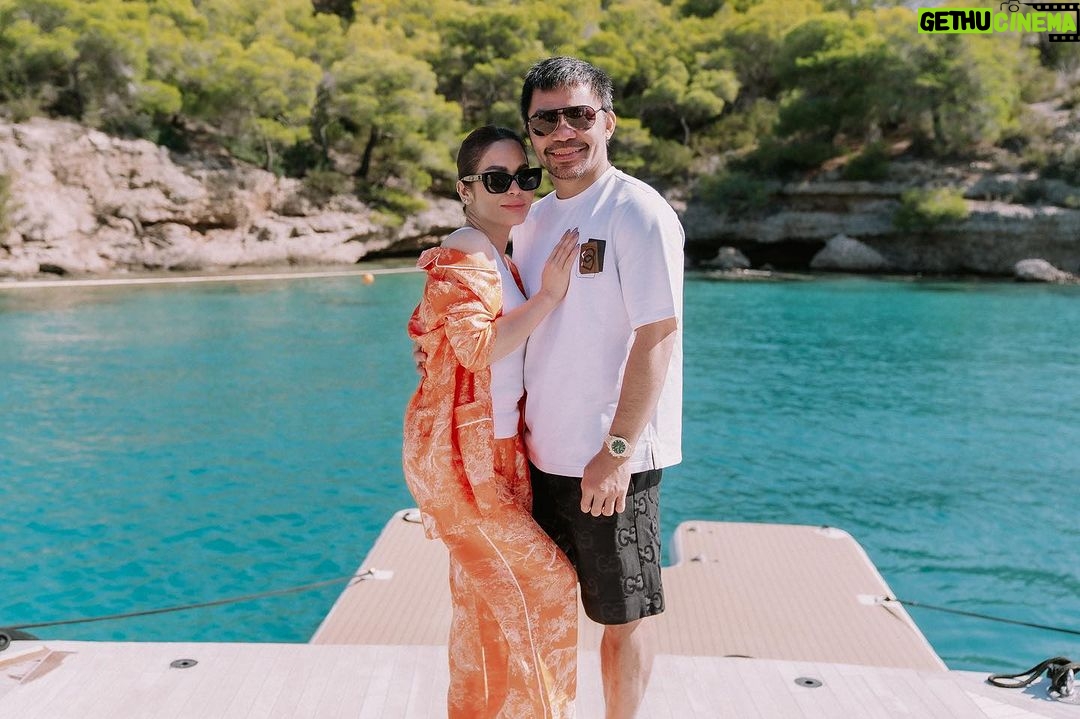 Manny Pacquiao Instagram - Sailing through Greek waters. 🌊⛵🇬🇷 Athens, Greece