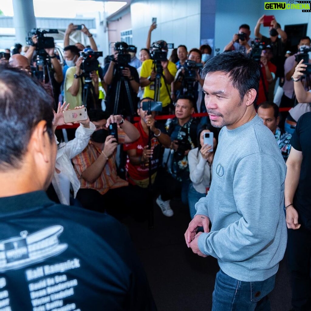Manny Pacquiao Instagram - Good to be back in Thailand after 18 years.