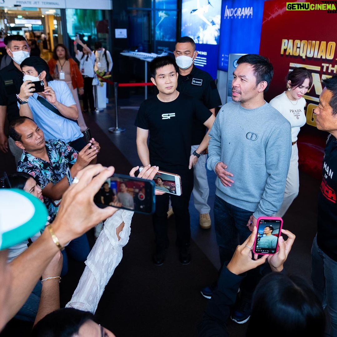 Manny Pacquiao Instagram - Good to be back in Thailand after 18 years.