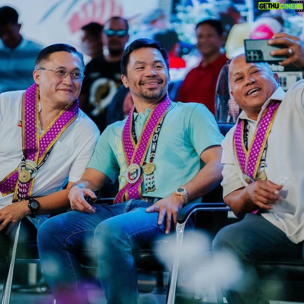Manny Pacquiao Instagram - Happy 54th Foundation Anniversary to the Municipality of Malungon in Sarangani Province, my beloved home! Congratulations, Mayor Tessa Constantino and all Malungonians. Let us remember that our families are the gems, the true treasures amidst the rolling hills. We will keep upholding unity and cooperation as we achieve greater progress for our community. #SubidaMalungon #SaranganiProvince