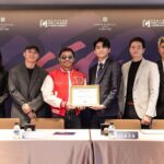 Manny Pacquiao Instagram - @carryfc.official @po11po11 I'd like to express gratitude to key figures: Jerry Yen CEO of Carry Live International Co. and Taiwan Fighting Sports Co., COO Billy Drummed, Show Producer Hauer. I encourage young athletes in Taiwan and APAC region to pursue their dreams and thanks fans worldwide for their unwavering support. Thank you, God bless. #CarryFightingChampionship #CFC