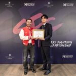 Manny Pacquiao Instagram - @carryfc.official @po11po11 I'd like to express gratitude to key figures: Jerry Yen CEO of Carry Live International Co. and Taiwan Fighting Sports Co., COO Billy Drummed, Show Producer Hauer. I encourage young athletes in Taiwan and APAC region to pursue their dreams and thanks fans worldwide for their unwavering support. Thank you, God bless. #CarryFightingChampionship #CFC
