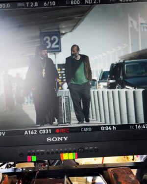 Manos Gavras Instagram - Back in Israel. Press and poster photoshoot and a full day of filming at the airport. #mondays #may2022 .Couldn’t be happier to be back. I’ve missed them all.
 #eastside #tvseries #season1 #filming #acting #telaviv #israel #photoshoot #press #fremantle #kanisrael