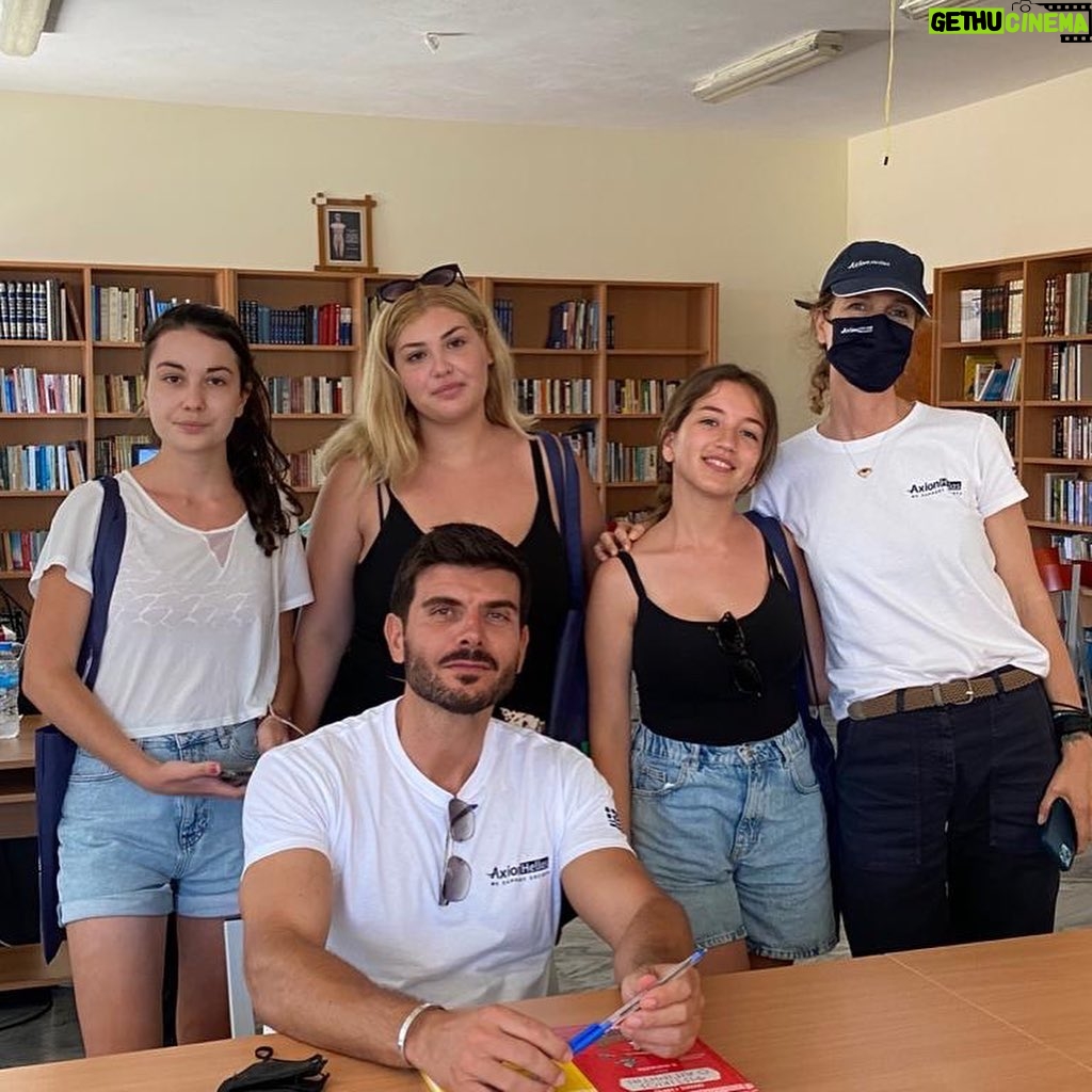 Manos Gavras - 1.5K Likes - Discover the joy of giving and you will discover the reason for living.. #wesupportsociety
@axionhellas thank you for this amazing experience and opportunity. Humble by your side .
#anafiisland is one of the Greek islands everyone must visit.
#fistikios_o_aiginitis @psichogiosbooks #axionhellas @anafisland @visit_anafi #donation #support #education #school #books #childrensbooks #childrensauthor