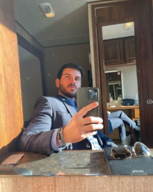 Manos Gavras Instagram - "Dirty Angels" filming day 2 ready. Kicking off 2023 working with legendary Hollywood director #martincambell for #millenniumpictures . Feeling thankful. 
#january2023 #onset #backstage #filming #actionthriller #acting #evagreen #rubyrose #mariabakalova #ronaleeshimon