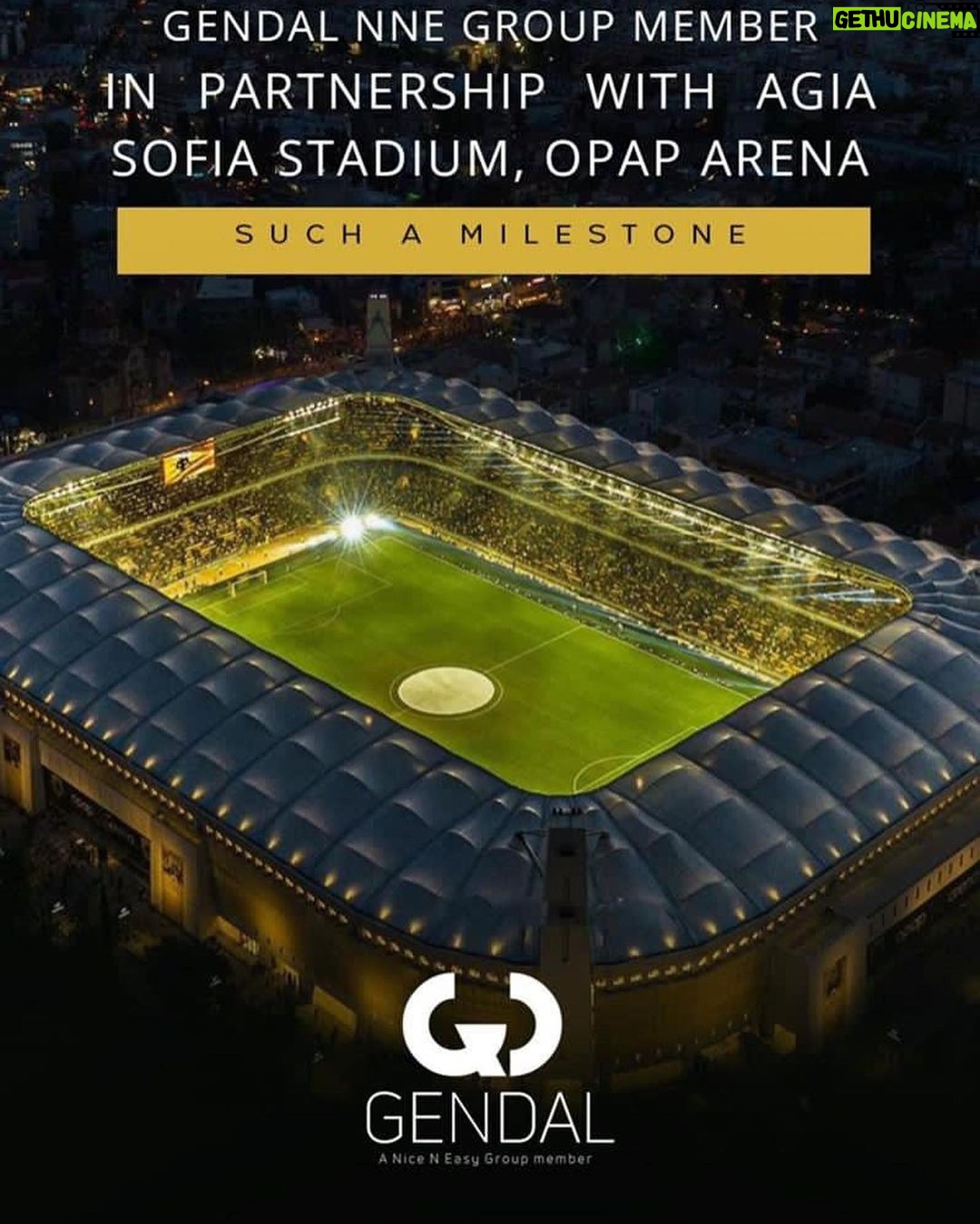 Manos Gavras Instagram - Exciting times! Gendal a NNE Group member is officially in partnership with AK F.C. We're taking over all the food services of the brand new state-of-the-art Agia Sofia Opap Arena, which includes a restaurant with 400 seats, 40 VIP suites, an open-air cafe with 350 seats, a VVIP Lounge, 24 snack bars, 2 VIP bars, 5 food tracks and all catering events. We're bringing our farm-to-table philosophy to the football court. #NicenEasyGroup #OpapArena #AekFc #AthensFoodie #HealthyFood #Organic #AthensGreece #gendalniceneasy Agià Sofià Opap Arena