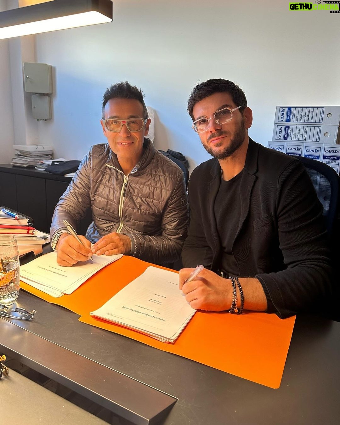 Manos Gavras Instagram - Today is a big day for @niceneasygroup and for me personally. Today we officially sign the company for “The Amorous Project Ibiza” the second Amorous venue and the first to open outside Greece. My brain-child @theamorousproject_ , our Amorous project will be opening soon its doors at one one of the most prime locations in beautiful Ibiza. My joy though multiplies especially due to our local partners @calabassabeachclub @cbbcmarina who saw and understood our vision for this brand and have joined the ride. We couldn’t have dreamed for better business partners but most of all human beings. We feel blessed . Let the ride begin.. エイビッサ