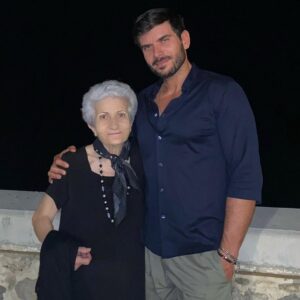 Manos Gavras Instagram - Last night’s date. My world, my everything.. #mama 
#nightout #crete #heraklion #mother #august2022
