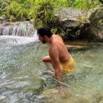 Manos Gavras Instagram - Exploring the Jamaican jungle with some of the best people on the planet. Priceless.. #jamaica #bluemountains #reachfalls #riograndejamaica #friends #businesspartners #december2023 Reach, Portland, Jamaica