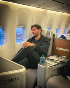 Manos Gavras Instagram - Finally after two months constantly on the road heading back home for Christmas. Traveling is a blessing but home is home ❤️.. #miami🛫🛬#athens #christmastime #december2022 Miami International Airport - MIA