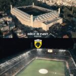 Manos Gavras Instagram - Exciting times! Gendal a NNE Group member is officially in partnership with AK F.C. We're taking over all the food services of the brand new state-of-the-art Agia Sofia Opap Arena, which includes a restaurant with 400 seats, 40 VIP suites, an open-air cafe with 350 seats, a VVIP Lounge, 24 snack bars, 2 VIP bars, 5 food tracks and all catering events. We're bringing our farm-to-table philosophy to the football court. #NicenEasyGroup #OpapArena #AekFc #AthensFoodie #HealthyFood #Organic #AthensGreece #gendalniceneasy Agià Sofià Opap Arena