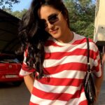 Mansi Taxak Instagram - Freedom to save & slay! 💯 Mad In India Sale with 40-80% OFF is now LIVE. 🚨 Add a pop of color and pattern to your look with this red and white striped t-shirt 💥 Website/ App Search: Women's White & Red Striped Oversized T-shirt Link in the bio 🔗 Shop Now 🛒 #womenfashion #stylegram #styleinspo #ootd #pinterestaesthetic #fashionista #BewakoofOfficial #OwnYourCrazy