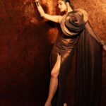 Mansi Taxak Instagram - Radiating elegance in this stunning brown, Channeling timeless glamour with every stride. Embracing sophistication with a touch of allure. A vision of grace and poise, captured in the essence of haute couture. Effortlessly captivating in every frame, a true epitome of refined beauty. Gorgeous @mansi_taxak Shot by @a.rrajaniphotographer #GlamourGoals #Fashion #mansitaxak #photoshoot