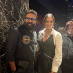 Mansi Taxak Instagram - One with the legend himself, @sandeepreddy.vanga sir thank you so much sir for believing in me to play Farheen. She was special and so are you. Your commitment to your story, the passion for your work and mostly importantly the confidence you show in others is truly remarkable. You are gem of a person to work with and learn from. This one was special. Animal is truly very special. Congratulations on the grand success, truly deserved. @pranayreddyvanga I have seen you work equally hard on set with Sandeep sir, you truly are the backbone this film in more than one way. @cowvala you are such a talented human being. The dialogues in Animal were out of this world. It makes the movie a true standout. I still remember the time when you told me the story and how blown away I was. I am in awe of your writing. @shanmukhgowtham you were amazing. You have worked so hard on this film, I have seen the love and passion you have for this project. Thank you for being so good to me on set. @mariyadoma there are no words to explain my love for you. I adore you and your passion for your work. The way you make actors comfortable on set and take care of them is beautiful. You made Animal set truly feel like home to me. Thank you.❤️ @rebeccamalaikadsouza my love, thank you for making me look beautiful on screen, it was all you and your art that has shined through. I was lucky to have you for my makeup team ❤️❤️ And all my other team production, styling team, all my dada’s thank you for making Animal a dream project. @tseries.official @tseriesfilms @animalthefilm #animalthefilm #instagram #instadaily #explore #explorepage #trending Jio World Plaza