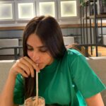 Mansi Taxak Instagram - Can’t tell what’s better the coffee or me🤷🏻‍♀️ #timestalent #coffeeovercardio #thridwavecoffee #instagood #instagram #explorepage #explore #trending Third Wave Coffee