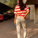 Mansi Taxak Instagram - Freedom to save & slay! 💯 Mad In India Sale with 40-80% OFF is now LIVE. 🚨 Add a pop of color and pattern to your look with this red and white striped t-shirt 💥 Website/ App Search: Women's White & Red Striped Oversized T-shirt Link in the bio 🔗 Shop Now 🛒 #womenfashion #stylegram #styleinspo #ootd #pinterestaesthetic #fashionista #BewakoofOfficial #OwnYourCrazy
