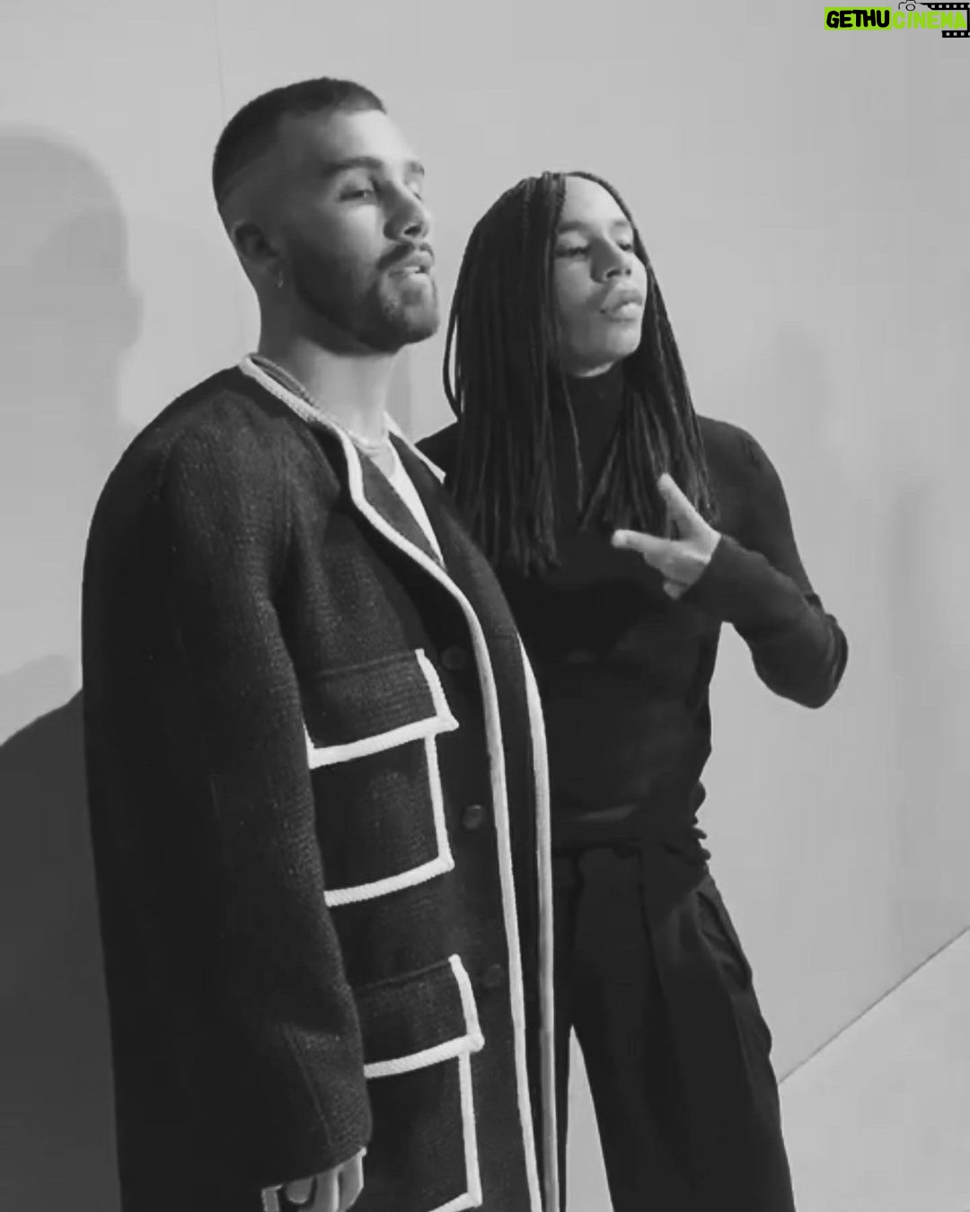 Manuel Turizo Instagram - Que chimba ver el trabajo de personas talentosa 👌🏽 @olivier_rousteing @balmain you killed it. Thank you for inviting me to see your great art 🔥