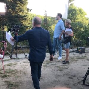 Manuela Lopez Instagram - 😂🎬Tournage LMDLA #fun #job #fourire #realisateur #humour #joke