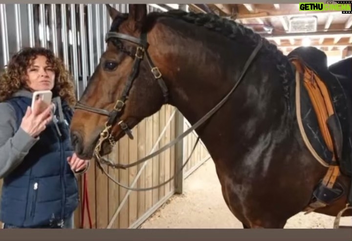 Manuela Lopez Instagram - Un petit Coucou pendant mes petits moments de mieux , ma médication préférée , mon Kiri 🦄💙, mon cheval magique qui prend soin de moi , m’aide psychologiquement et physiquement.. Ce don, cet instinct qui fait l’empathie et la douceur animale sans chichi juste bienveillance.. C’est dingue ce que les animaux peuvent nous offrir avec leur cœur quand ils nous sentent fébrile.. #monbonheur #cheval #happymoments