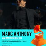 Marc Anthony Instagram - Thank you @recordingacademy for the nomination to “Best Tropical Album” with the #PallaVoyAlbum Mi gente! Gracias por seguir disfrutándose ese álbum 🔥