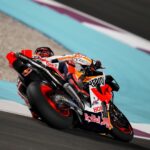 Marc Márquez Instagram - Contento con el pase a la Q2! 🏁 Mañana intentaremos mantener la intensidad en un circuito difícil para nosotros! 💪🏼 Happy to get into to Q2! Tomorrow we’ll try to keep the rhythm in a difficult circuit for us💪🏼 #MM93 #QatarGP #MotoGP Losail International Circuit