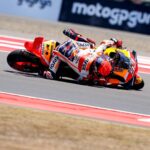 Marc Márquez Instagram - #QP P.8 ✔️ Lástima la caída en la Sprint de hoy. Mañana más! 💪🏻❤️ QP P.8 ✔️ An unlucky crash in today's sprint. We keep on it! #MM93 #IndonesianGP #MotoGP Mandalika International Circuit
