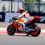 Marc Márquez Instagram - #QP P.8 ✔️ Lástima la caída en la Sprint de hoy. Mañana más! 💪🏻❤️ QP P.8 ✔️ An unlucky crash in today's sprint. We keep on it! #MM93 #IndonesianGP #MotoGP Mandalika International Circuit