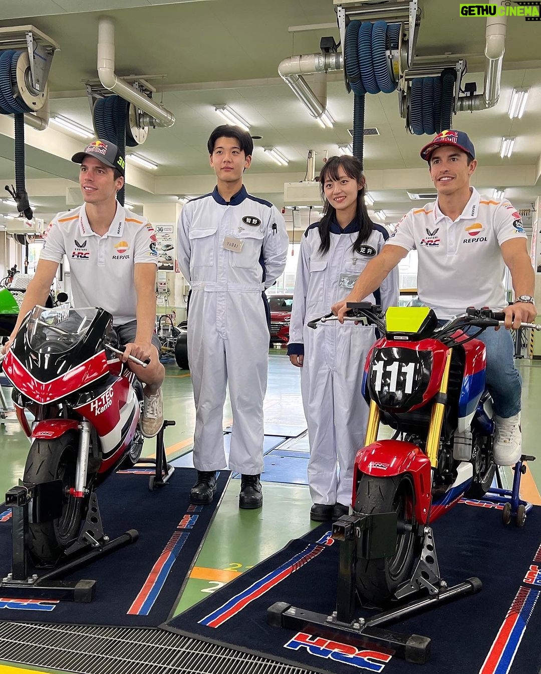 Marc Márquez Instagram - Honda Technical College Kanto 🇯🇵
