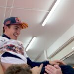 Marc Márquez Instagram - Win. Fall. Rain. Sunshine. Day time. Night time. At the end of the day, every moment is worth celebrating. Thanks again for the memories @marcmarquez93 ❤️ Circuito Ricardo Tormo Valencia