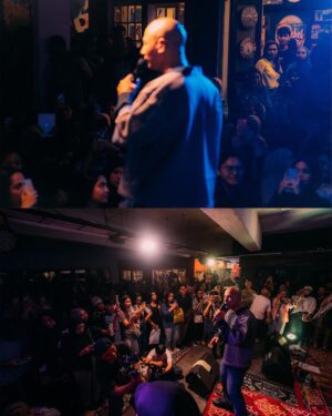 Marcell Siahaan Instagram - Acara ini berawal dari saya ‘menantang’ anak-anak @thehallwayspace_ @rillyrobbi untuk mereka menyelenggarakan sebuah konser intim di Hallway, sebuah tempat seru dan unik yang berada persis ditengah-tengah sebuah pasar basah tradisional jaman saya kecil bernama Pasar Kosambi, Bandung. 

Buat mereka yang minimal seangkatan dengan saya pasti tahu kalau disana adalah salah satu tempat terbaik membeli seragam sekolah dan juga seragam Pramuka beserta pernak-perniknya. Plus, Bandung Teater, sebuah bioskop yang sekarang berubah menjadi Hallway, yang didalamnya ada banyak sekali gerai ‘independen’ fashion, musik sampai kuliner. 

Menyenangkan sekali.

Sebuah portal pertemuan, melting pot, tempat bertemunya banyak kalangan. Teman-teman bermusik di masa lampau seperti @gebegdrum @papapyopie @luki_govinda hadir disana, semua masih dalam keadaan sehat dan terus produktif.

Hadir juga teman-teman dari kalangan disabilitas antara lain @guntur.abah dan teman-teman tuli yang khusus saya undang, dan tidak lupa meminta kepada penyelenggara menyediakan penerjemah bahasa isyarat demi kenyamanan mereka.

Terima kasih kepada keluargaku, my Avengers, adik-adik musisi kesayangan @rishanda @renitamartadinata @jeffwatti @matthewmanwell @cesar_alkautsar @ivanalidiyan @imotimot dan masku @eugen.bounty GILAAAA! Walaupun udara panas banget, rebutan oksigen, tapi selalu maksimal. ❤️

Adikku, anakku, @mraviandika untuk duet maut kita di ‘Firasat’, THANK YOU, Sir! ❤️

Tim produksi MARCELL yang fantastik @anggianggoro @rickysophian @harfiovan @reyhin1603 @boyblackcurrant @heruusiswanto dibawah komando @gafurdinno ✅

Dan tentunya Kasubdit Ketampanan @ronaldreborn dan Kasubdit Dokumentasi dan Sejarah @bengurion.works yang super, dan Staf Khusus @shandy_age dan Kepala Rumah Tangga @ganjar.tribowo ✅

Dan mereka yang hadir sebagai support besar, adik-adik tersayang @filinno @zanninaaa @juliuzickboy  @magentaparamita @awisnuw Michaela dan anakku ‘Kribo Neraka’ @keenahrah , TERIMA KASIH! ❤️

Team @mahatidana_fight.camp @lendengndgank yang juga hadir, hatur nuhun, Warriors!

Thank you @mrahotel and Mannery Eatery for hospitality.

Bandung, kenanganmu terlalu indah.