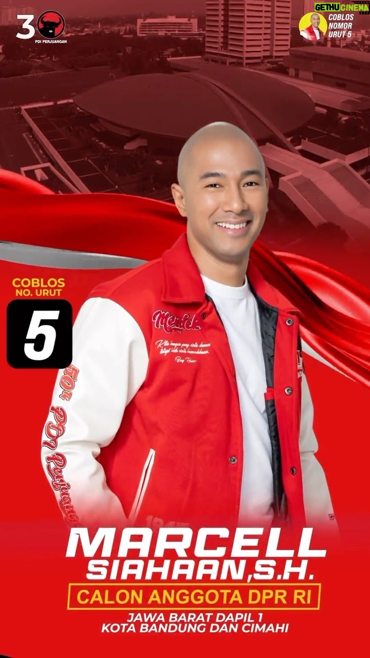 Marcell Siahaan Instagram - Assalamualaikum warahmatullahi wabarakatuh. Sampurasun Parawargi. Mohon do’a dan dukungan nya. Jangan lupa 14 Februari kita gunakan hak suara kita. Demi Merah Putih #MarcellSiahaan #FirasatMenujuSenayan #Babaktisanesngabati #PoskoSemusim #KonengTiluLima #PDIPerjuangan #BantengMudaIndonesia #GenerasiGotongRoyong #SolidBergerak Kota Bandung Jawa Barat Indonesia
