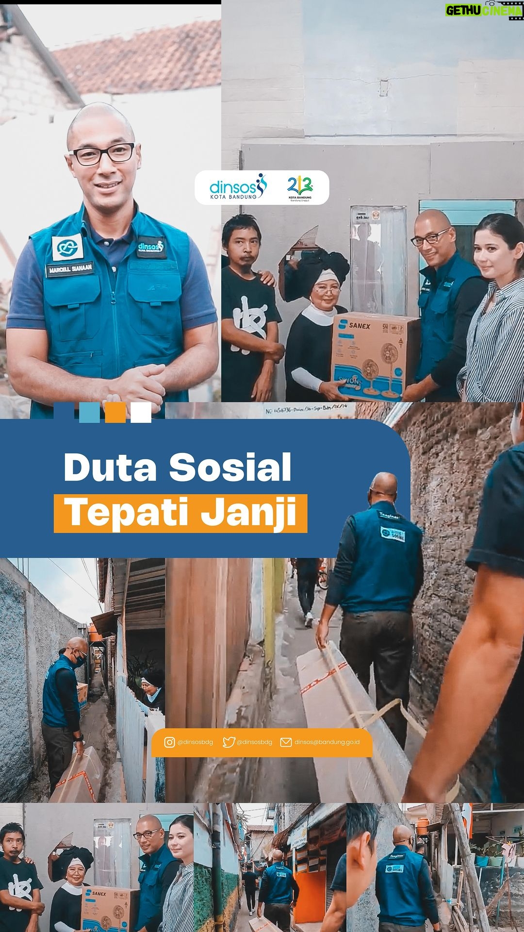 Marcell Siahaan - 288 Likes - Baraya Sosial Kota Bandung, Kang Marcell datang menemui Bu Euis menunaikan janjinya memberikan hadiah patung Wing Chun untuk A Moga. Tapi tak hanya itu, Duta Sosial juga menggandeng influencer lain @Iris Wullur dan juga menggandeng @sanexindonesia melalui program CSR nya memberikan alat-alat elektronik kepada Bu Euis.
Dinsos Tanginas!!
Salam Kesetiakawanan Sosial!!
@emasumarna_
@sonibakhtiyar
@kemensosri
@dinsosjabar
@humas_jabar
@halobandung
@humas_bandung
@kesra_kotabandung
#pamerharta #DinsosBDG #DinsosTanginas #PPKS #DinasSosialKotaBandung #DinsosTanginas #Tanggapsosial #Gelandangan #BandungJuara