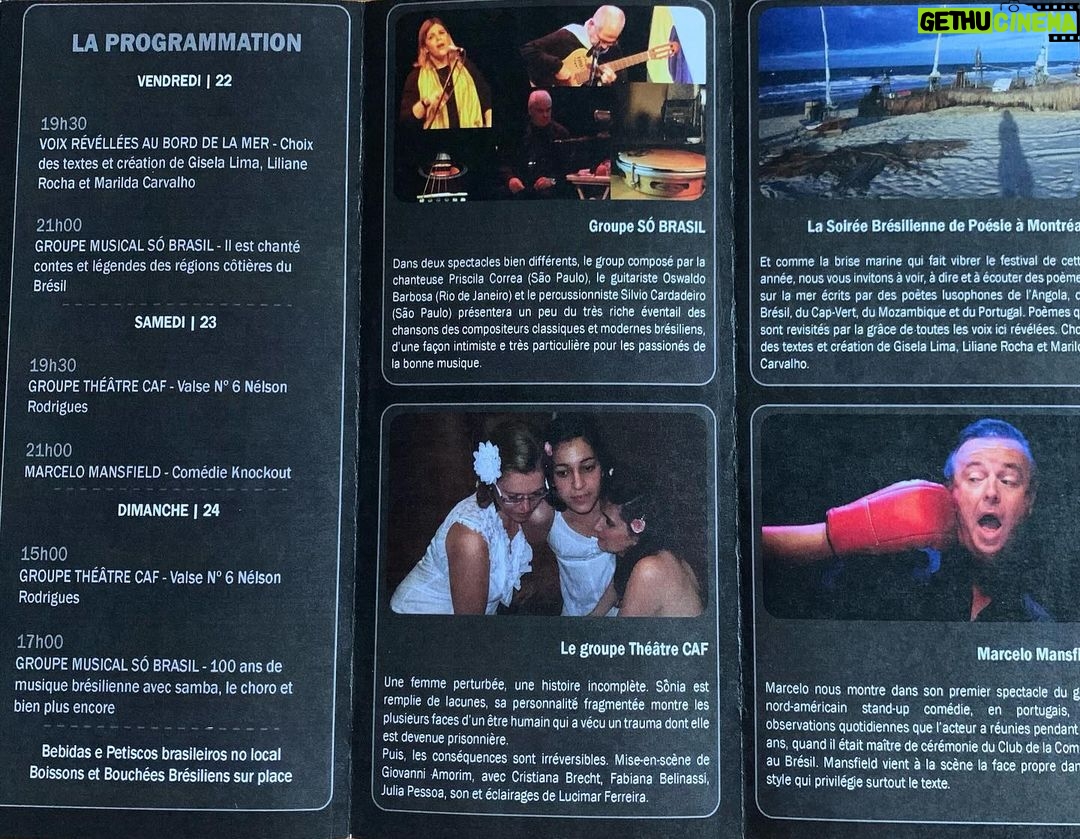 Marcelo Mansfield Instagram - #tbt da minha participação, com meu solo “Nocaute” no Festival Lusarts 2010 em Montreal, Canada … uma cidade deliciosa, linda e cheia de histórias…. Feliz !!! #comedia #fun #funny #comedy #standupcomedy #montreal #canada #festivaldehumor #love #amazing Montréal, Québec, Canada