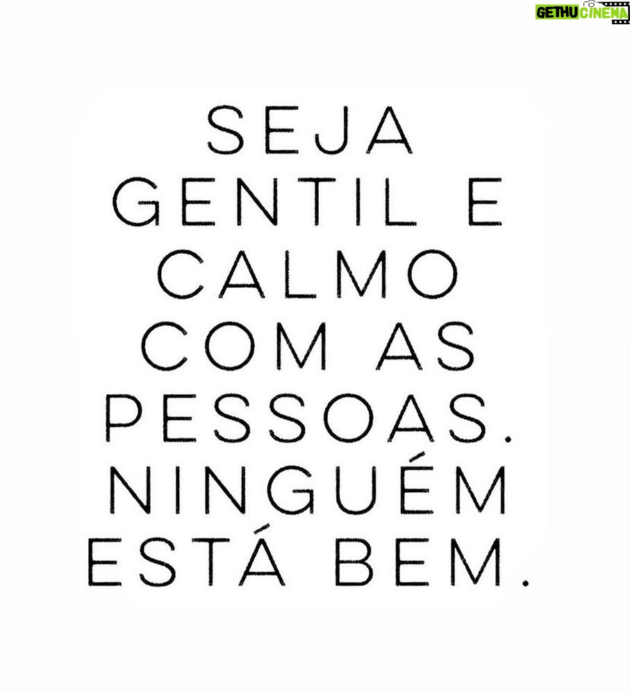 Marcelo Mansfield Instagram - E olha que eu “ficava Puto, bicho”… mas o clima de tensão que se espalhou por aqui e pelo mundo esses ultimos tempos, pede calma!!! #violencia #impaciencia #paciencia #tensão #medo