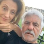 Marco Antonio Caponi Instagram - La tecnología, los nietos, Liliana y Ricardo ponen lo mejor cuando se trata de cuidar a sus nietos . #vejez #amor #nietos