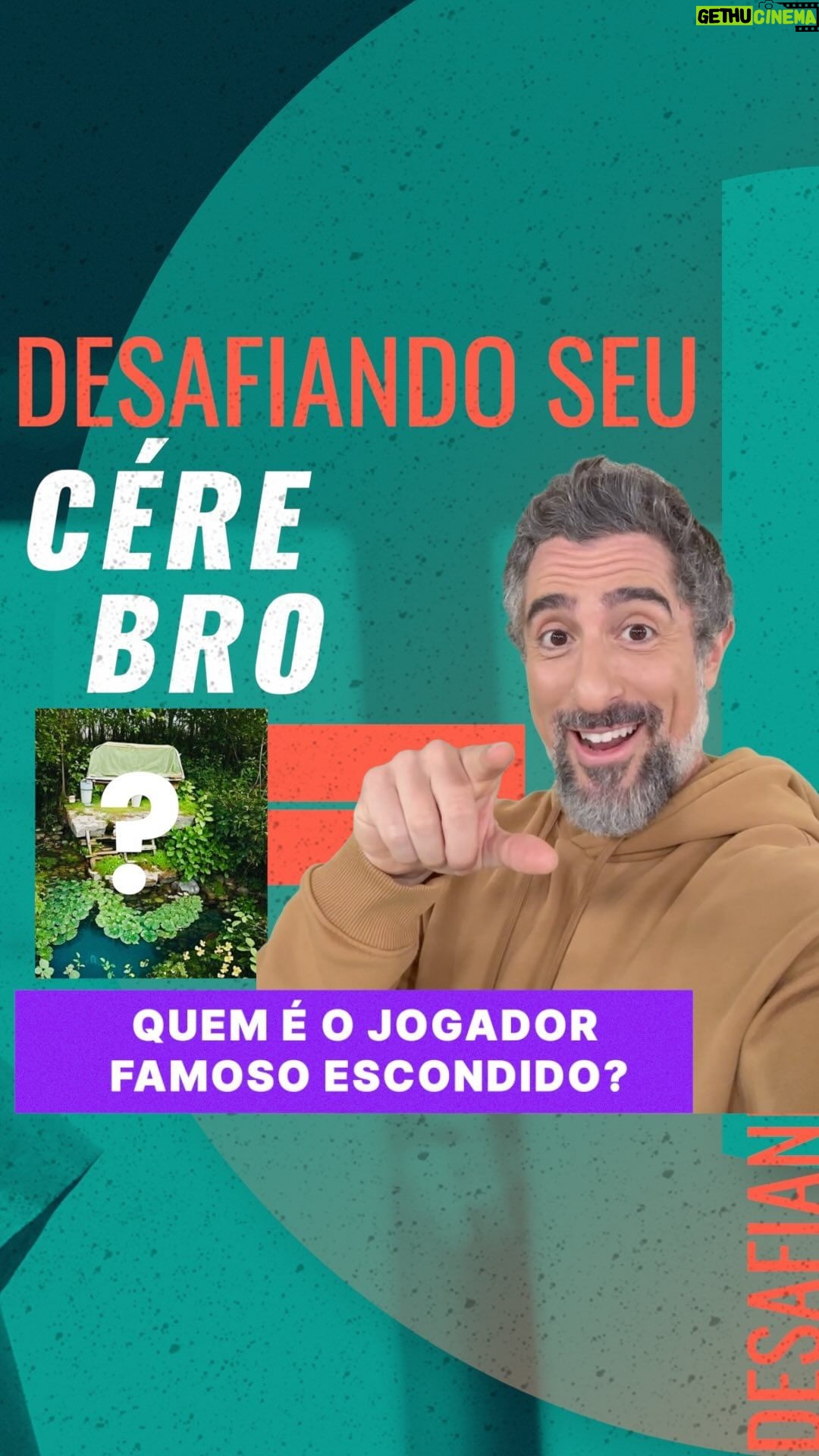 Marcos Mion Instagram - QUAL O JOGADOR ESCONDIDO NESSA IMAGEM?! ⤵️ . Comente se você descobriu. 😉