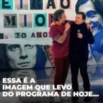 Marcos Mion Instagram - Essa é a imagem que levo do programa de hoje… Estúdios Globo