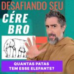Marcos Mion Instagram - ESSA VAI SER POLÊMICA 😅! QUANTAS PATAS TEM ESSE ELEFANTE?! 🐘 . COMENTE ⤵️