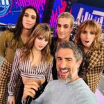 Marcos Mion Instagram – ISSO ACABOU DE ACONTECER!! 
O rock está vivo e ele tá falando italiano! Em breve no Caldeirão!🤘🏻
.
Thanks @damianodavid @vicdeangelis @ethaneskin @thomasraggi__  for the energy and intensity you delivered on my stage today! 🤘🏻 Estúdios Globo
