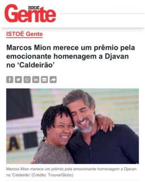Marcos Mion Instagram - INACREDITÁVEL! EM PLENO 2023 UMA MATÉRIA QUE SÓ ELOGIA E RECONHECE!😱 Sem título polêmico pra caçar clique, sem ironia no meio e sem um “o que vocês acham?” no final do texto pra virar um fórum de gente se degladiando!
.
Obrigado @revistaistoe 👏🏼👏🏼👏🏼 Tive que compartilhar pq isso faz parte do movimento da positividade que tanto defendo! Obrigado pela percepção do tamanho do amor que coloquei nesse especial  @leticiasenab 
.
Esse é o poder de @djavanoficial ❤️❤️ VAI ATÉ A 4’ FOTO PRA VER QUE COISA GRATIFICANTE! 🙏🏼🙏🏼