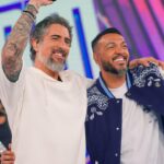 Marcos Mion Instagram - VOTE AQUI👇🏼 e arraste pro lado pra ver tudo que a gente preparou pro #Caldeirão desse sábado. #CHEGAMOS! Estúdios Globo